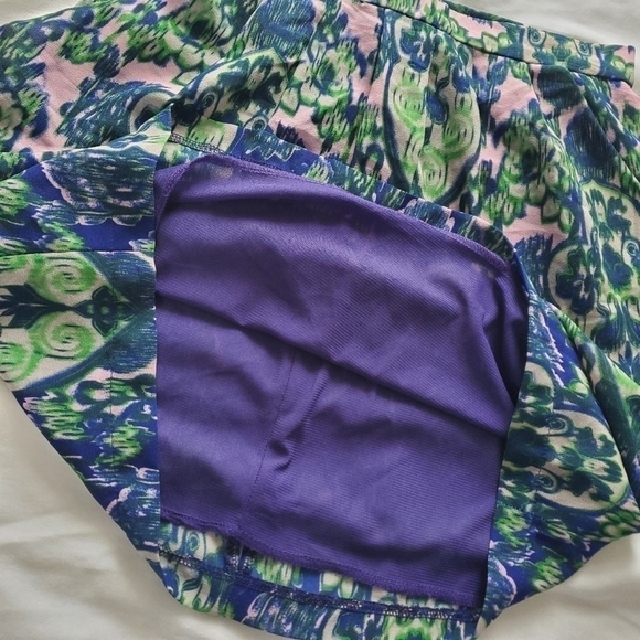 Collective Concepts Floral Mini Skirt With Pockets - Picture 4 of 9